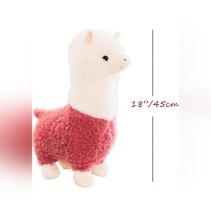 Spring Country Alpaca Plush Toy Llama Stuffed Animal Large 18" Doll Plushie